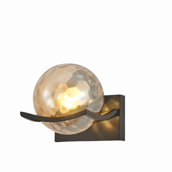 Silva - Moderne LED-Wandleuchte aus Glasbaustein