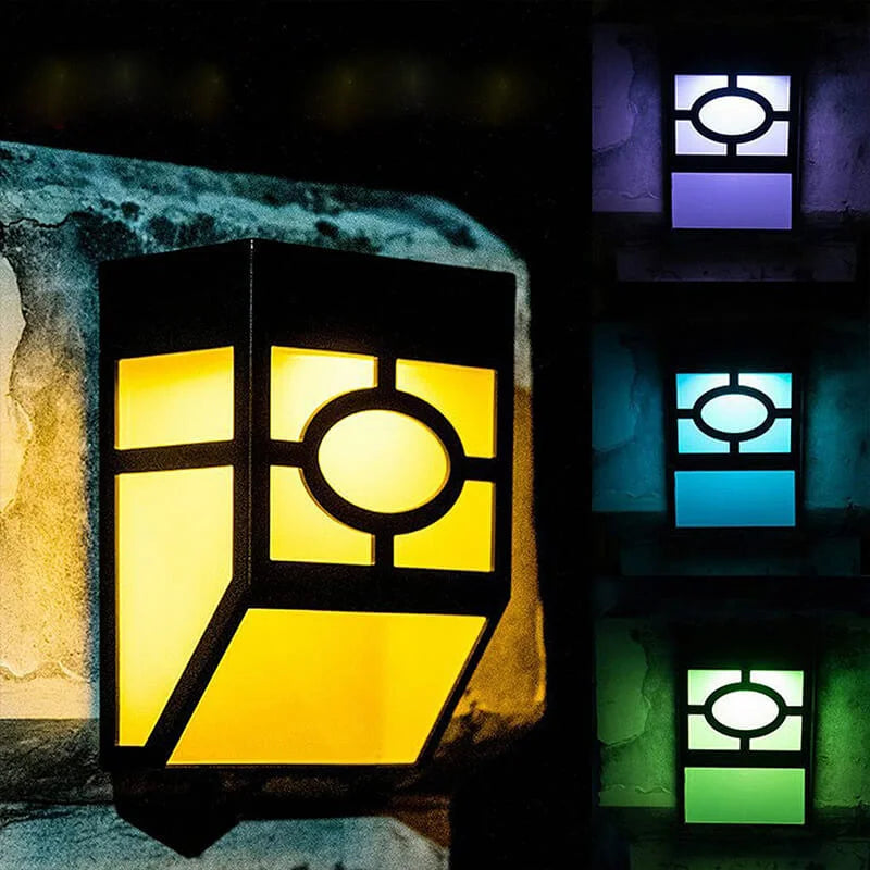 Zonne - LED-Wandleuchte