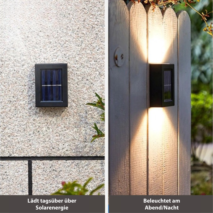 Weatherix - Solar LED Wandlampen Außen IP65