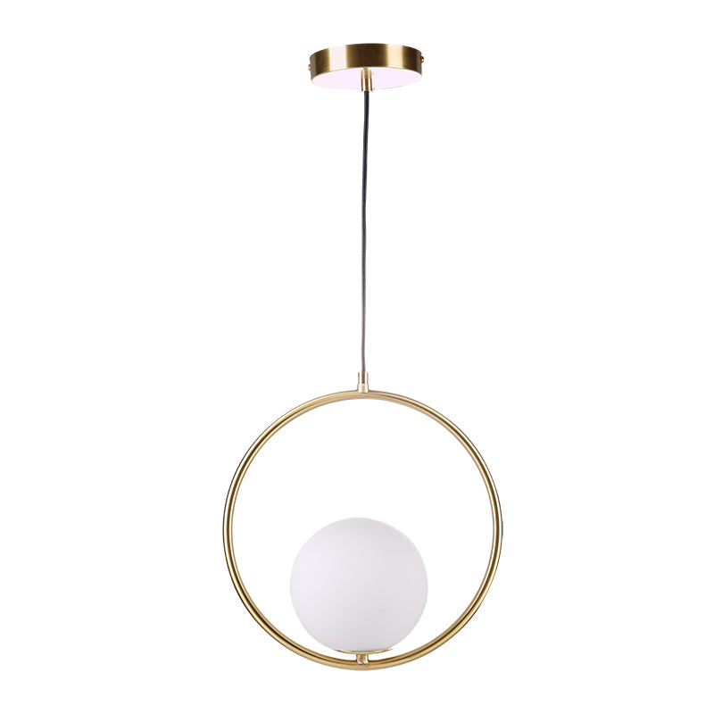 Mila - Pendelleuchte aus Glas und Metall