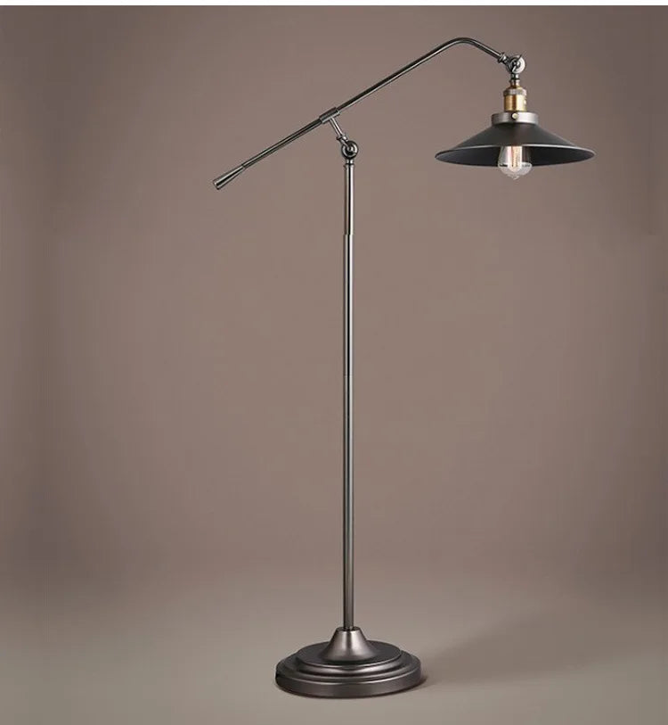 Stela - Retro-Stehlampe E27 mit LED-Leuchtmittel und