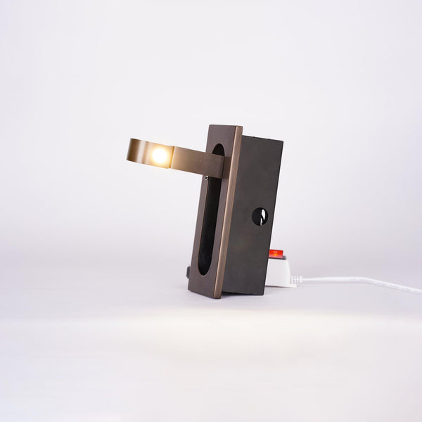 Luzana - LED-Nachttischlampe mit verstellbarem Kopf
