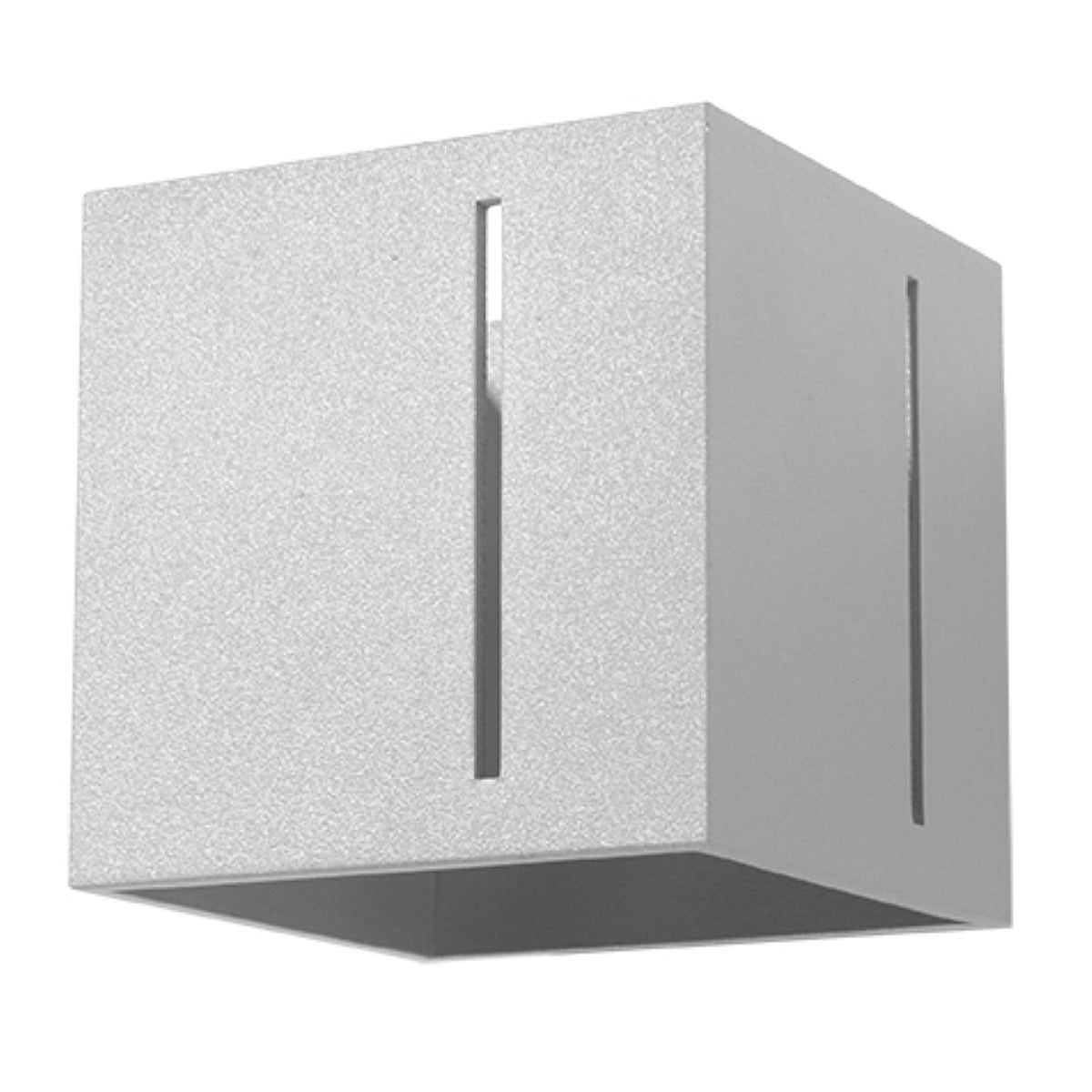 PIXAR - Wandleuchte, graues Aluminium mit Perforation