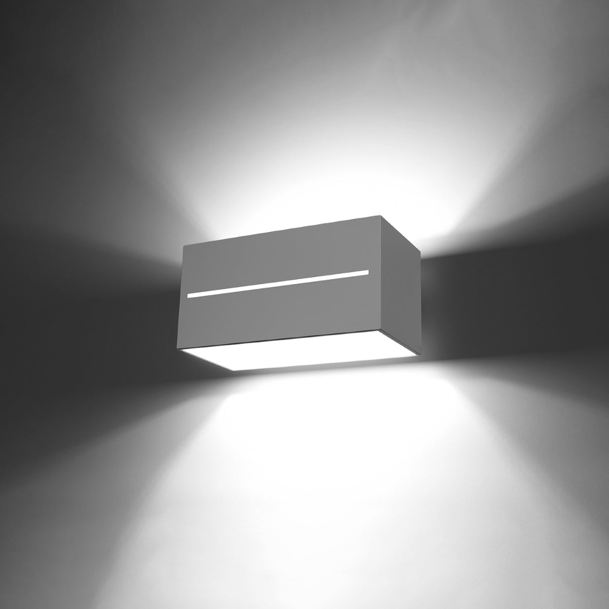 LOBO - MAXI Wandleuchte, weiß, aus Aluminium