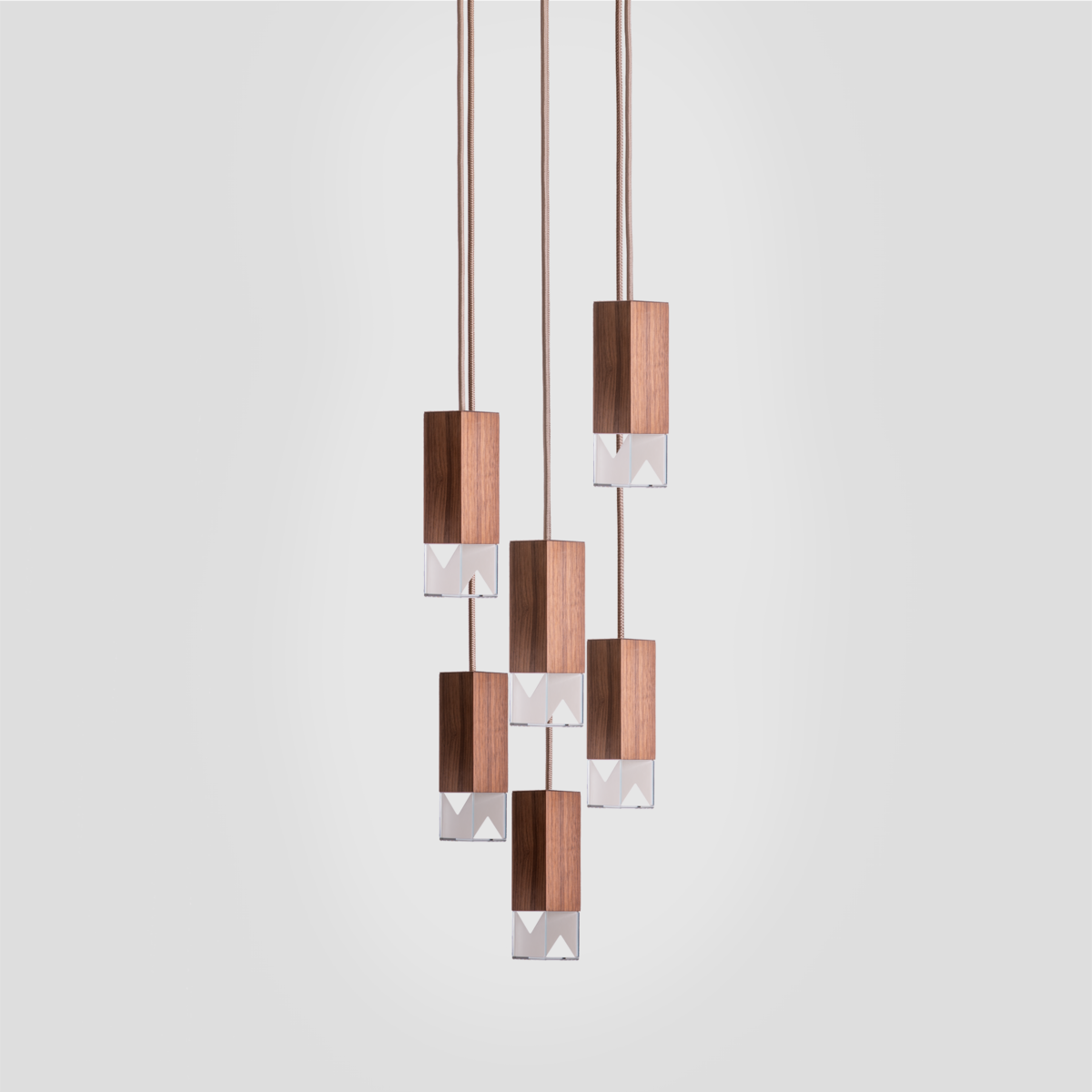 FORMAMINIMA - Lampe/Kronleuchter aus Holz