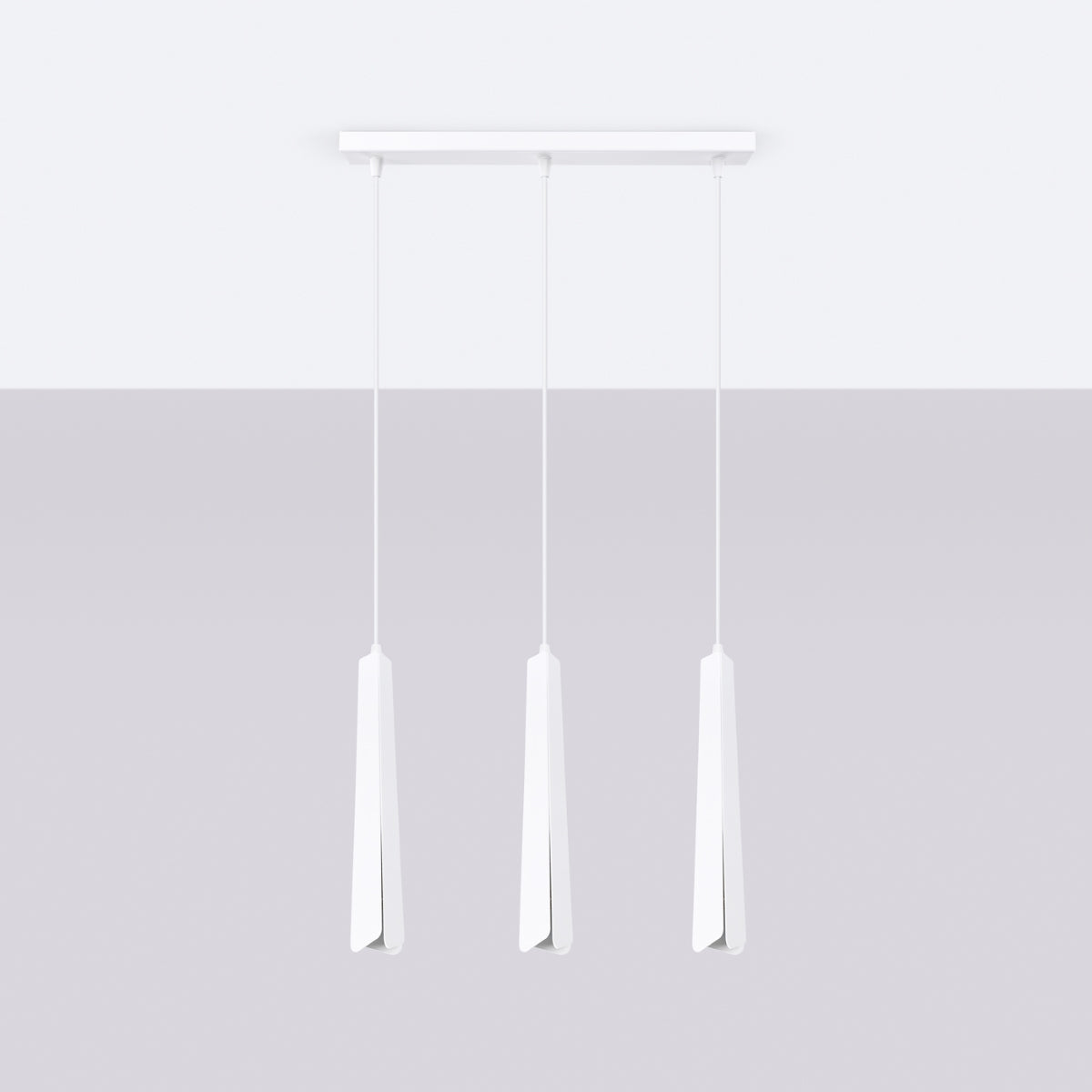 PRYSM - 3L weiße Pendelleuchte