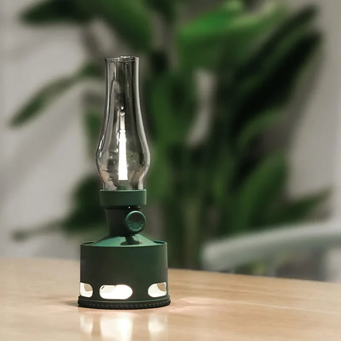 Nestor - Vintage LED-Laterne aus Aluminium & Glas