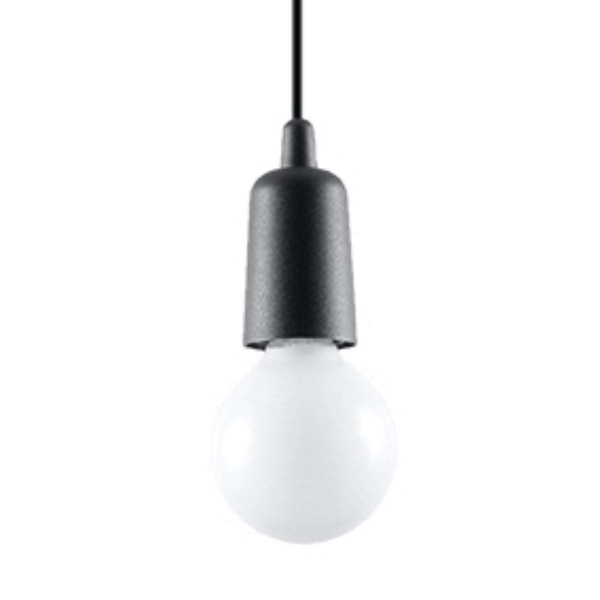 Minimalistische - schwarze Pendelleuchte