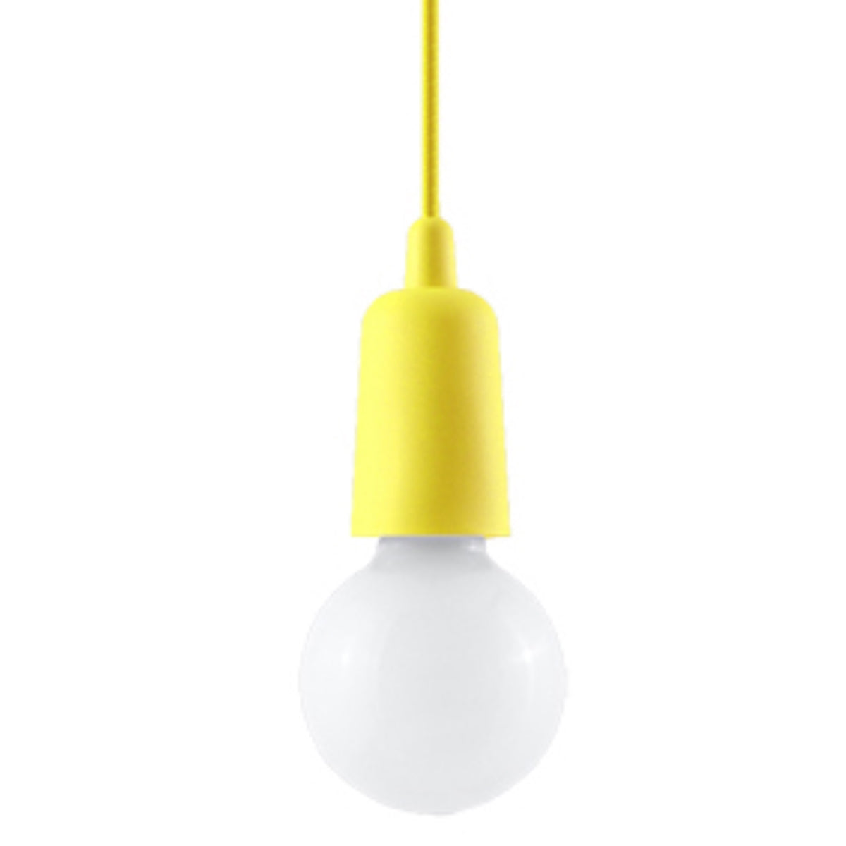 Plafona - Gelbe Pendelleuchte 90 cm