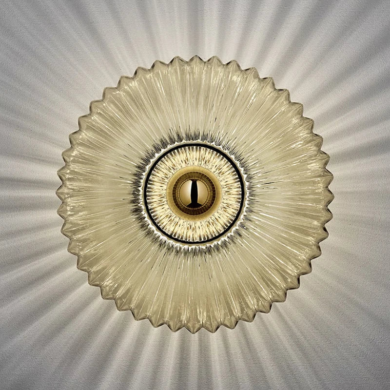Noctua - Bauhaus Wandleuchte Klarglas
