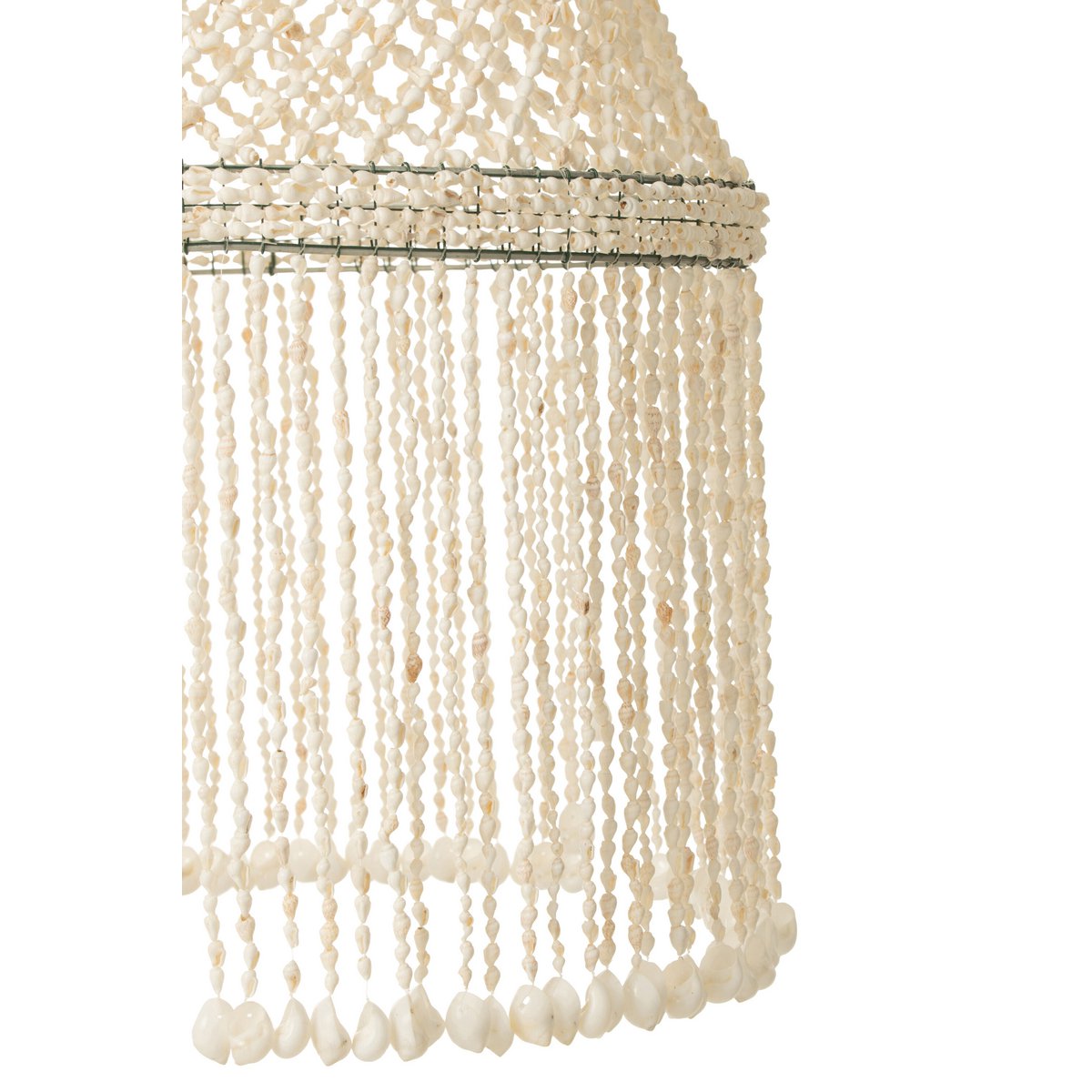 J-Line - Lisa Lampenschirm aus Stein und Muscheln