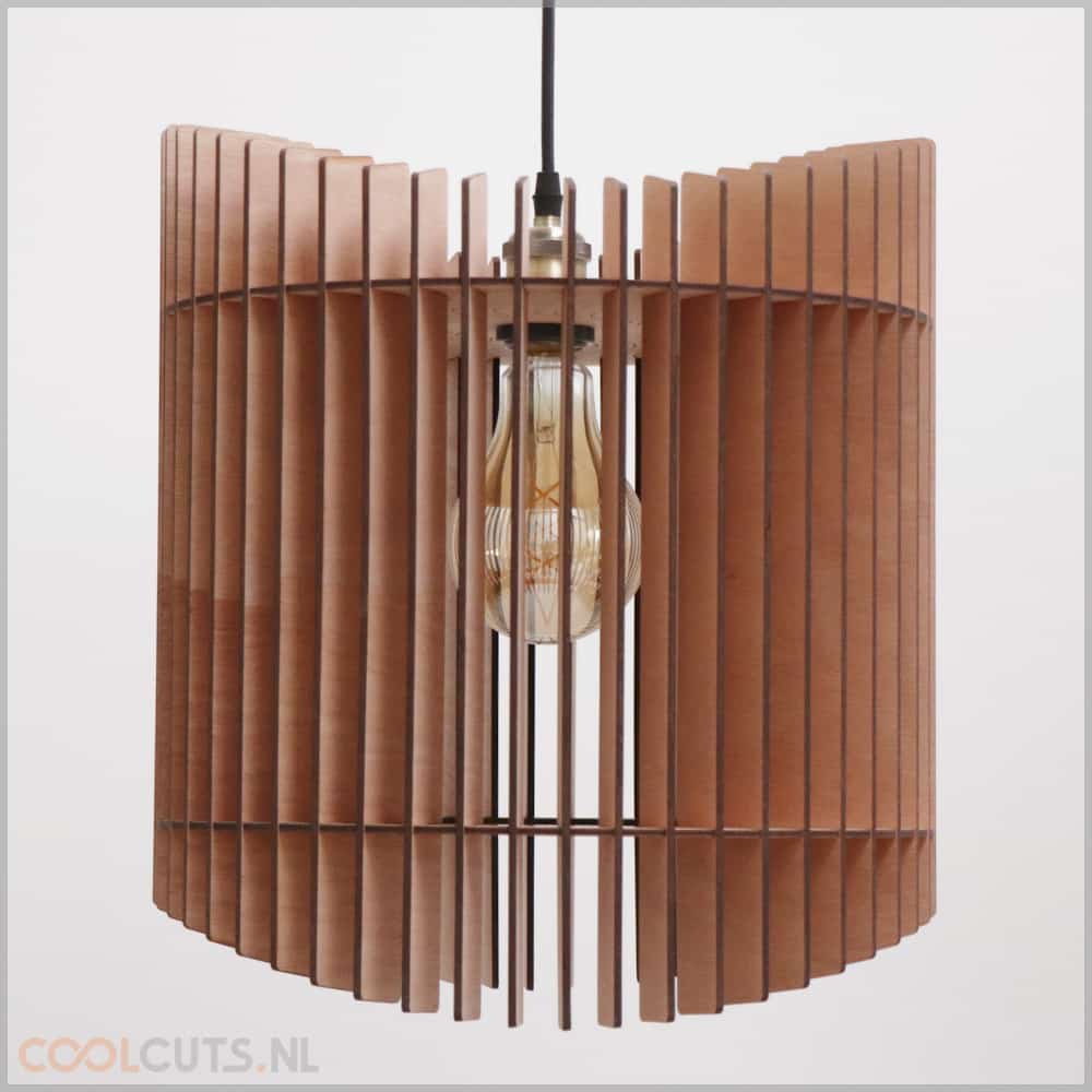 CoolCuts - Handgefertigte zylindrische Pendelleuchte aus