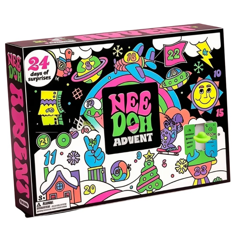 NeedohAdvent – Adventskalender mit 24 Quetschspielzeugen und täglichen Überraschungen