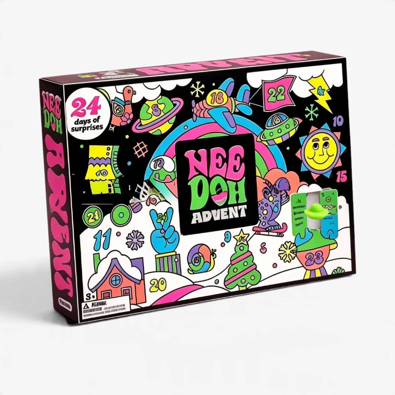 NeedohAdvent – Adventskalender mit 24 Quetschspielzeugen und täglichen Überraschungen