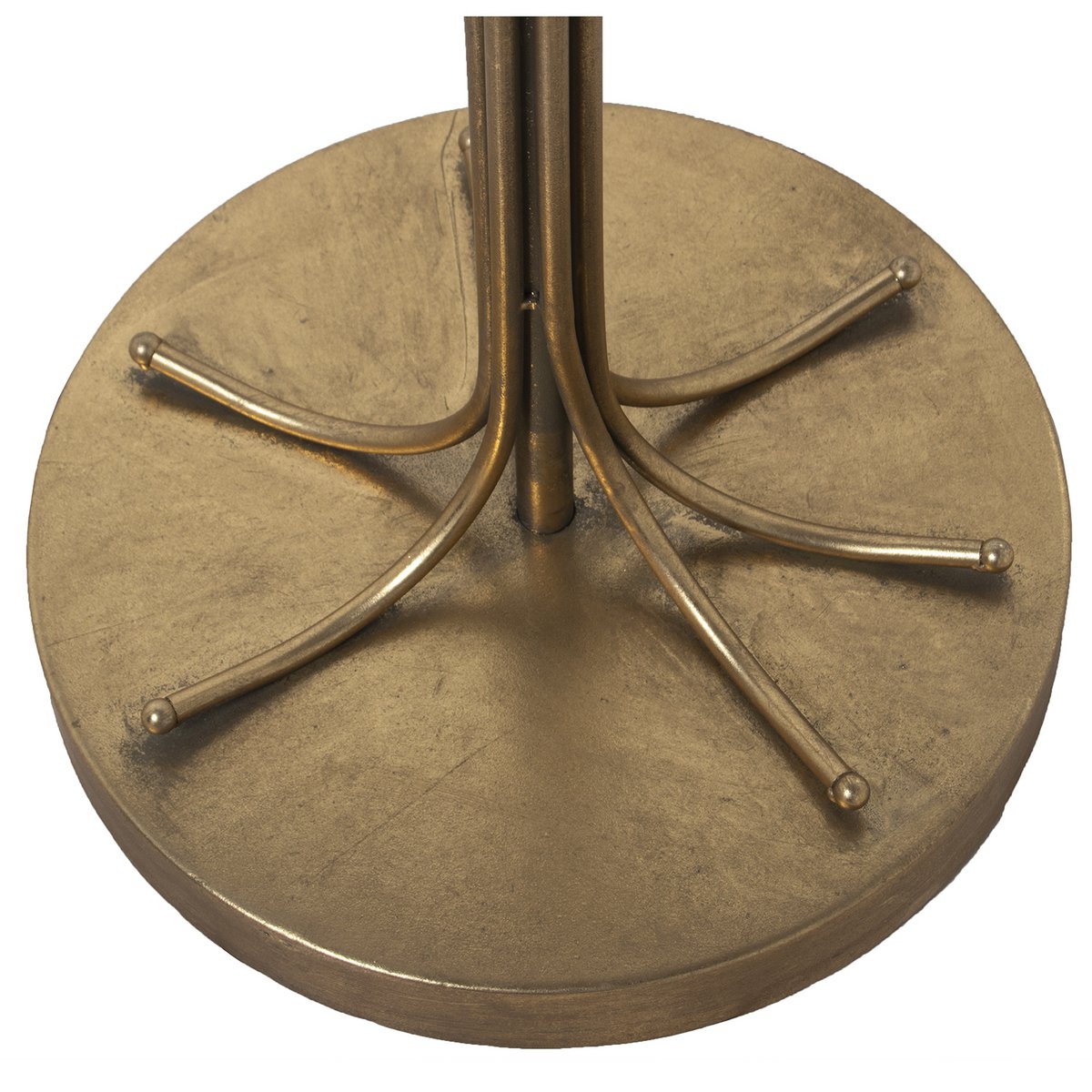 Alexandra - Style - Stehlampe, gold/schwarzes Metall, Ø 60 x