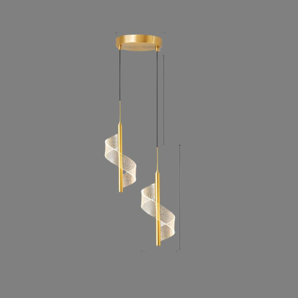 Plafona - Moderne LED-Pendelleuchte aus Metall