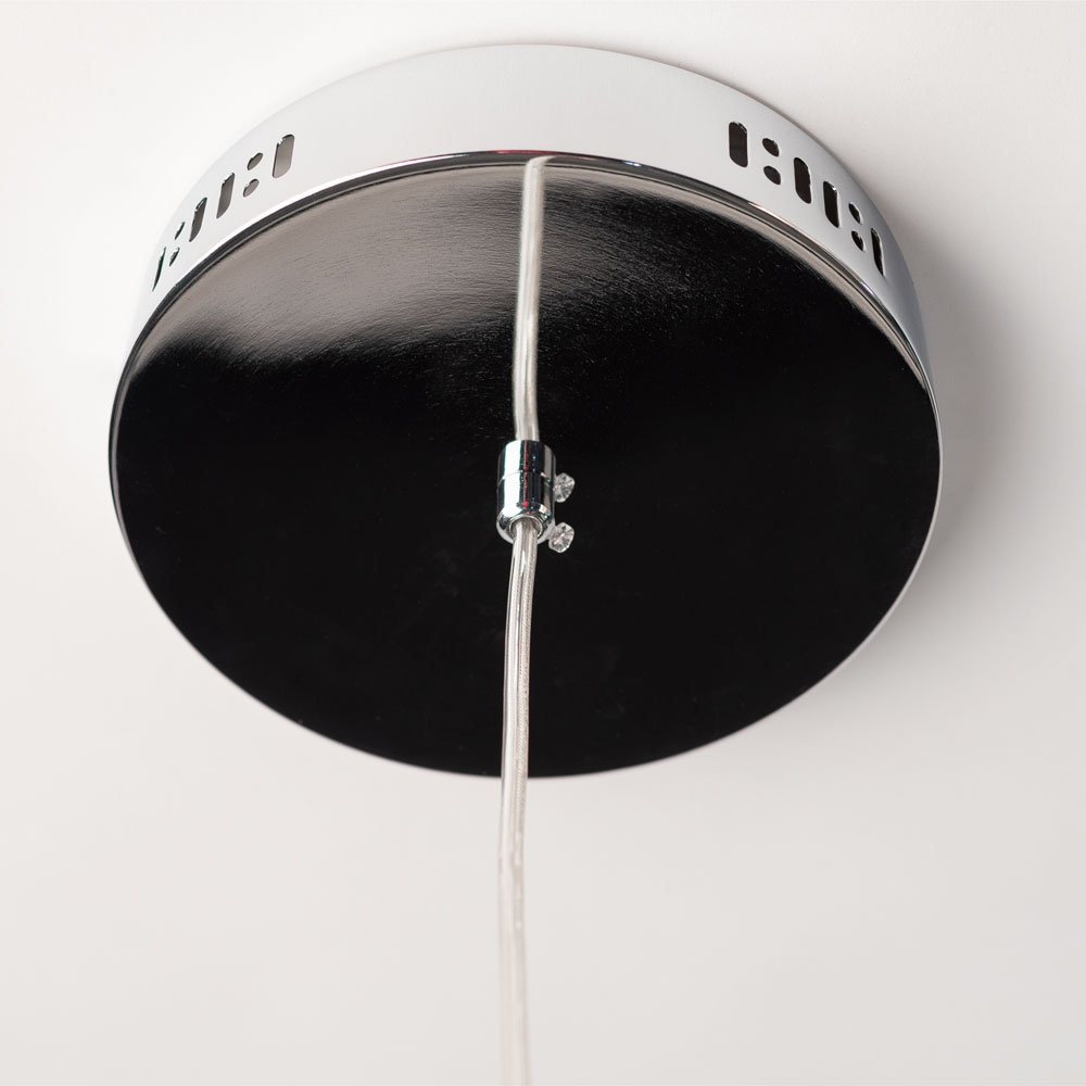 Lucero - LED-Pendelleuchte, 50 cm, Metallbänder