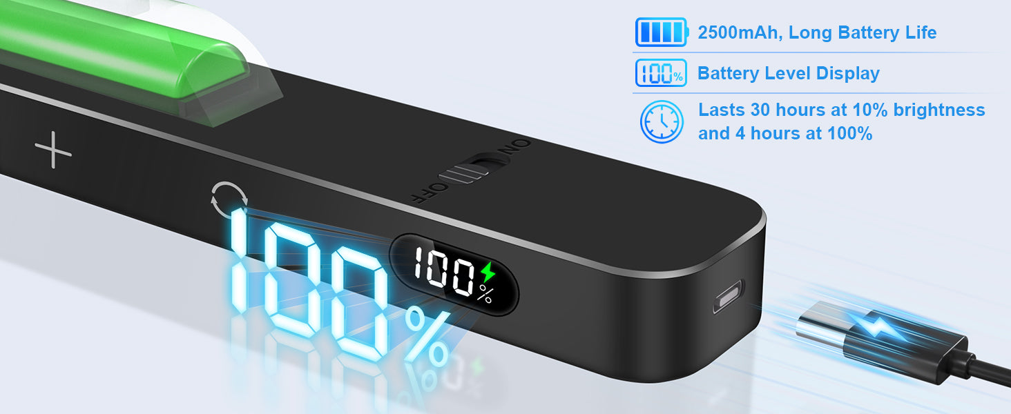 Wiederaufladbares - Nachtlicht (5 W) mit 2500-mAh-Akku