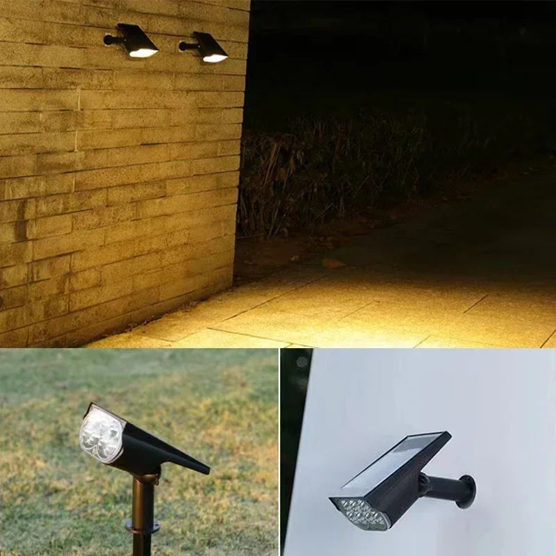 Radial - Solarstrahler mit 7 einstellbaren LEDs