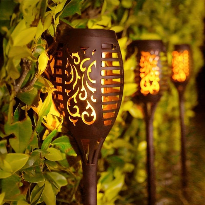 Sonnig - Solar-Taschenlampe für den Außenbereich