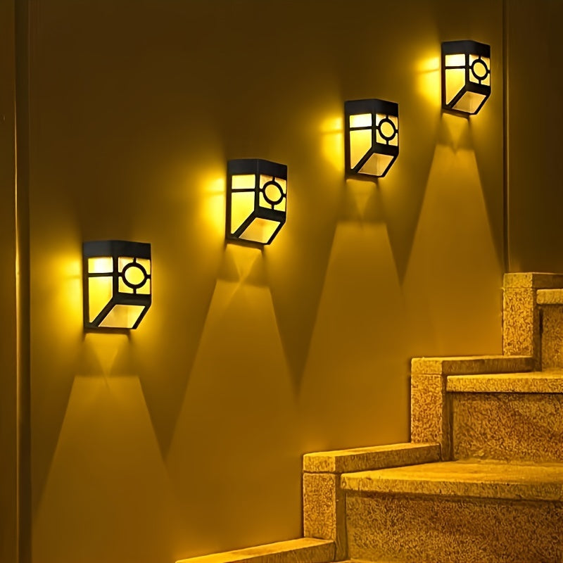 Zonne - LED-Wandleuchte