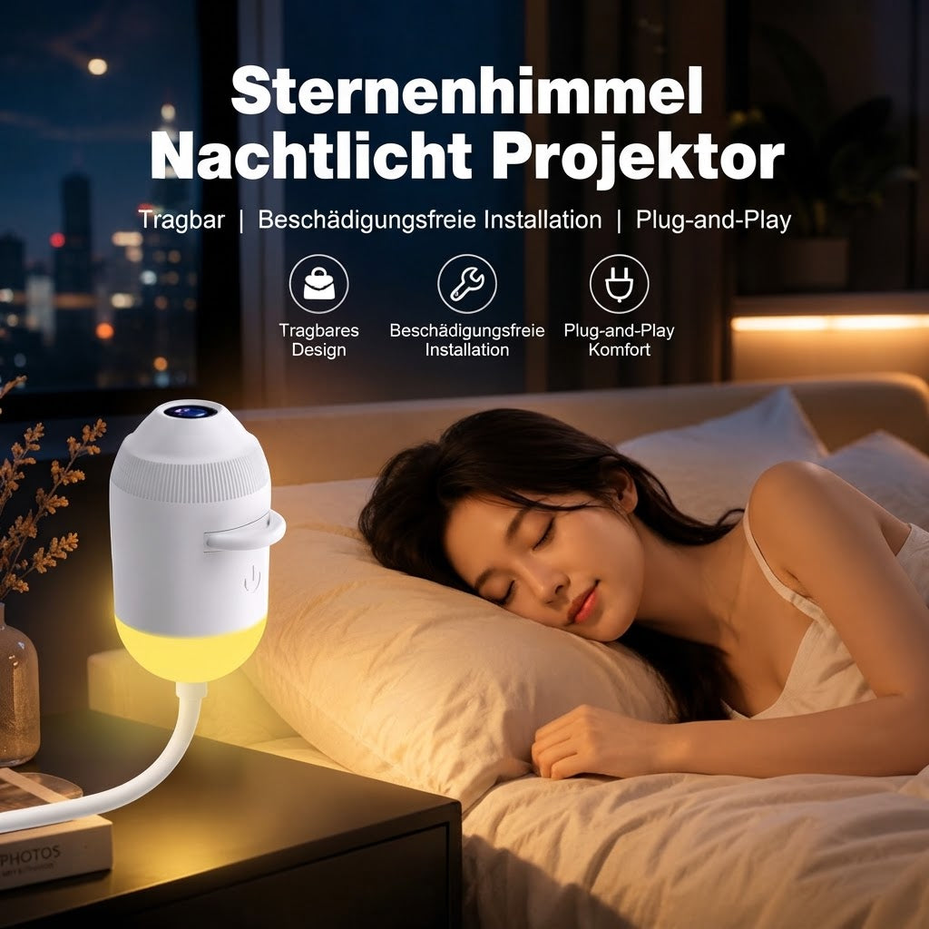 StarryLume - Sternenhimmel-Projektor mit austauschbaren Discs
