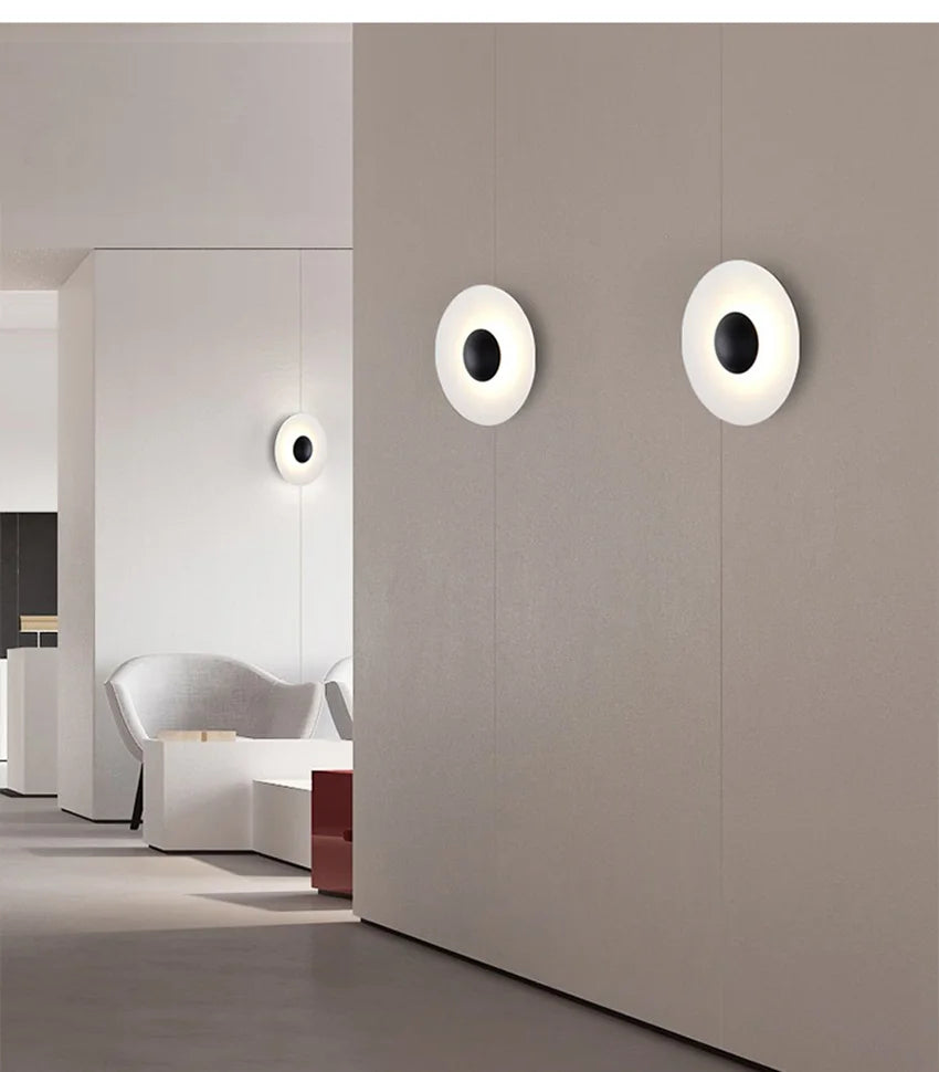 Lumera - Runde LED-Wandleuchte im skandinavischen Design