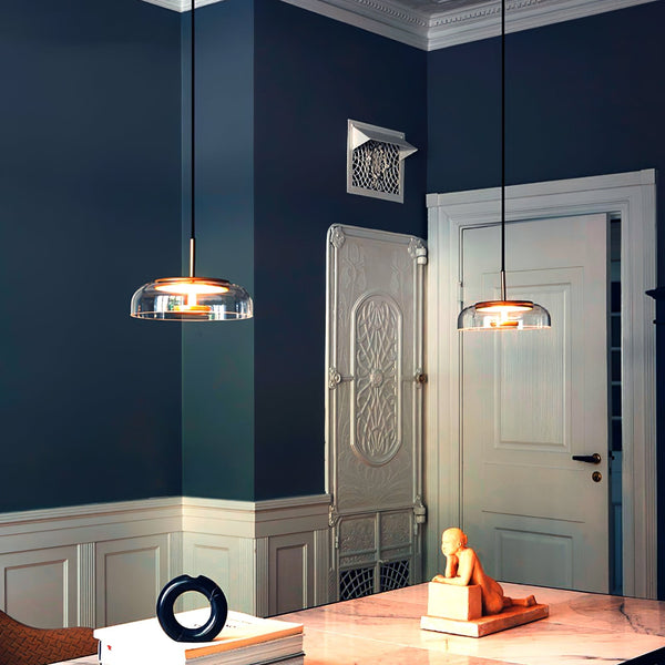 Solara - Glaspendelleuchte mit integrierter LED
