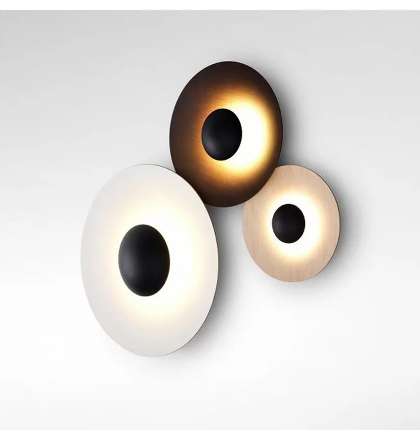 Lumera - Runde LED-Wandleuchte im skandinavischen Design