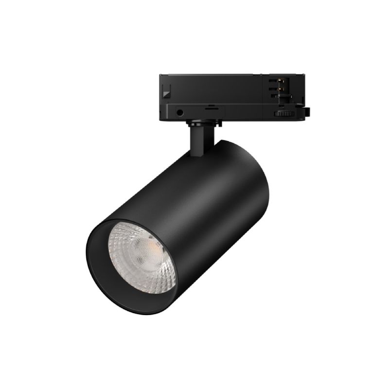 Laxo - LED-Schienenstrahler, 3-phasig, schwarz