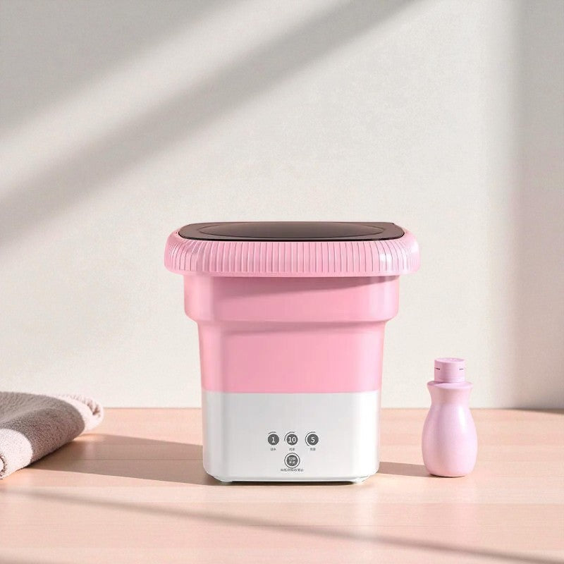 Tragbare faltbare Waschmaschine für smartes Waschen