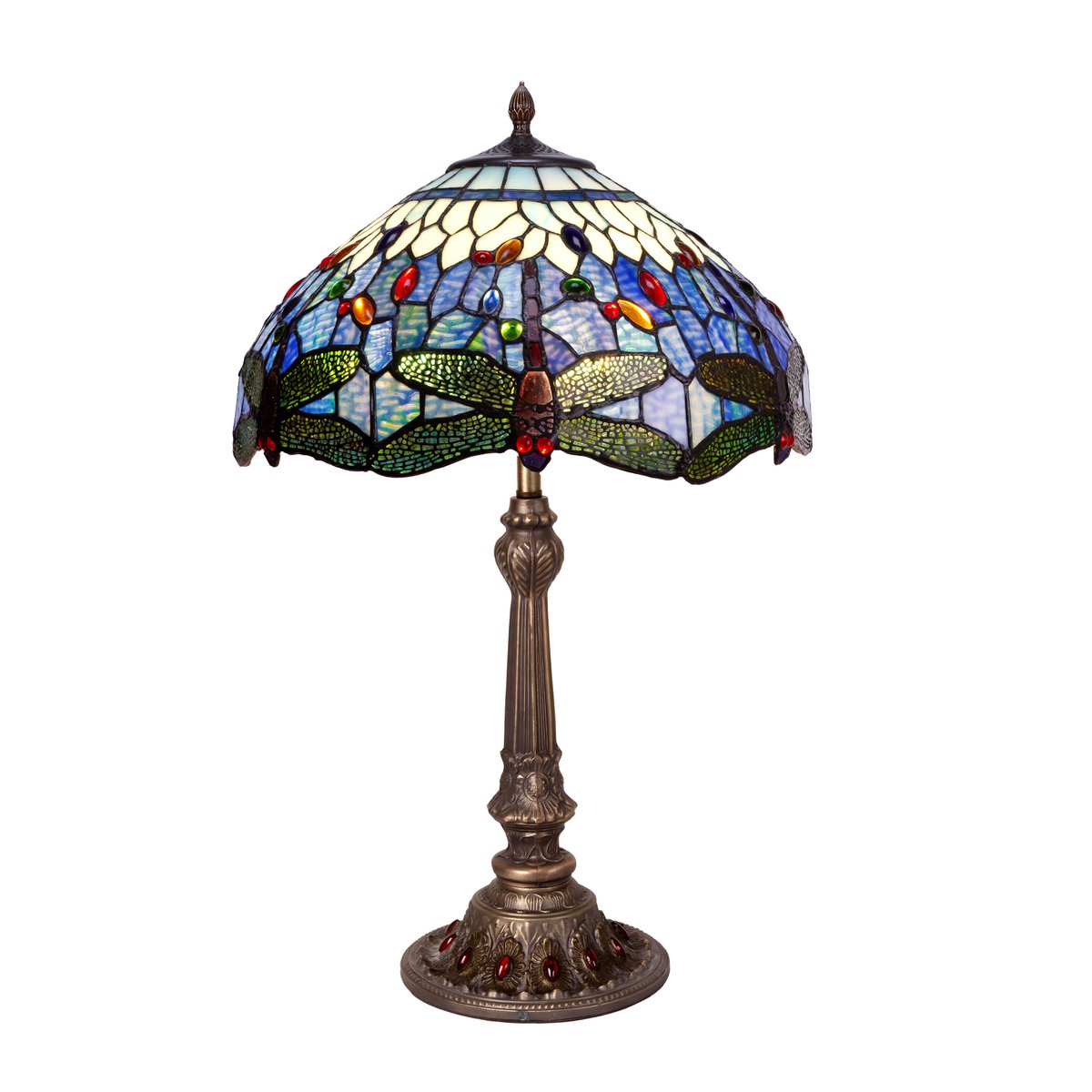 Alexandra - Lighting -Tiffany-Tischleuchte Ø 40 cm Belle