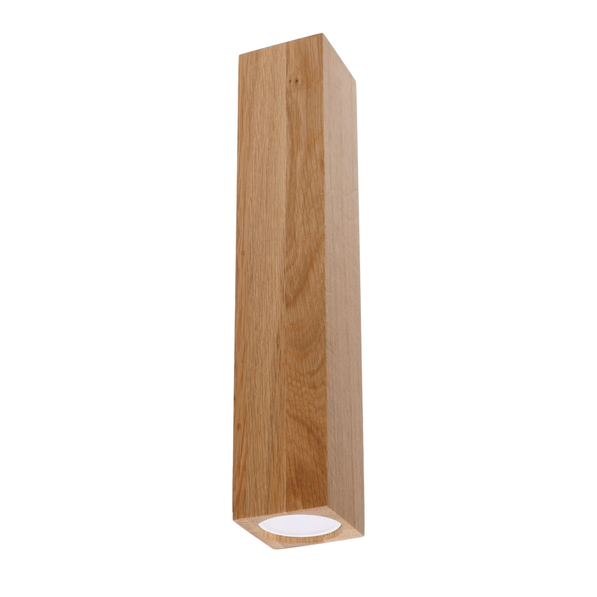 Vortex - GU10-Deckenleuchte mit einer Glühbirne, Eiche