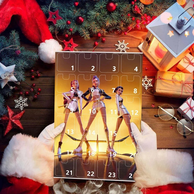 KeyCharm - Adventskalender mit Schlüsselanhängern hinter jedem Türchen