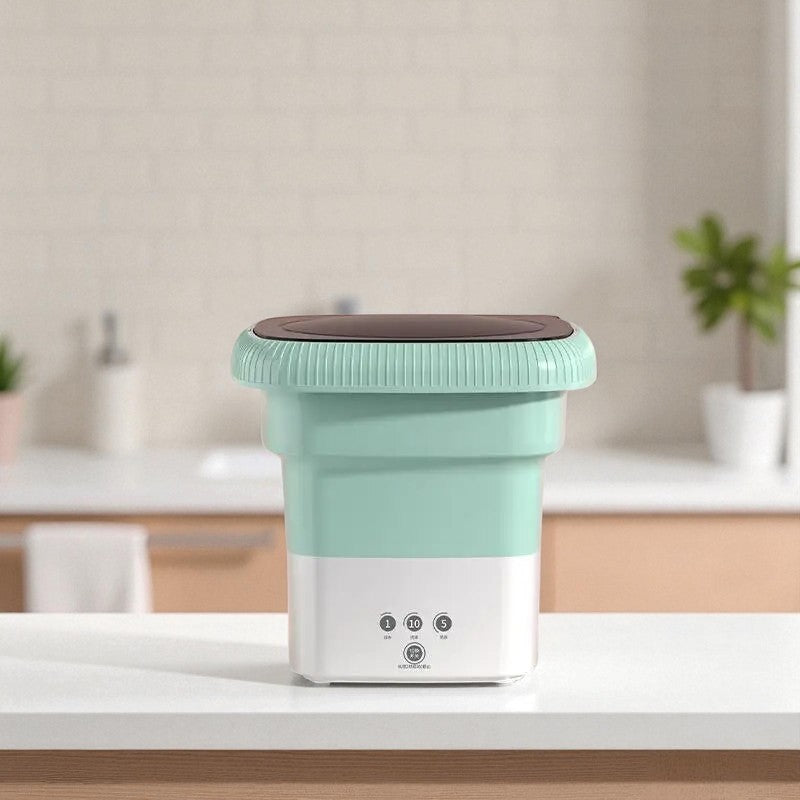 Tragbare faltbare Waschmaschine für smartes Waschen