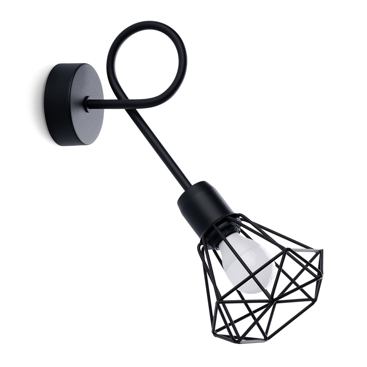 ARTEMIS - 1S Wandleuchte, schwarz