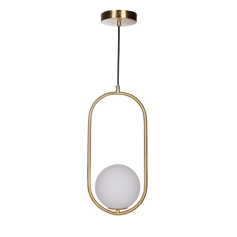 Mila - Pendelleuchte aus Glas und Metall