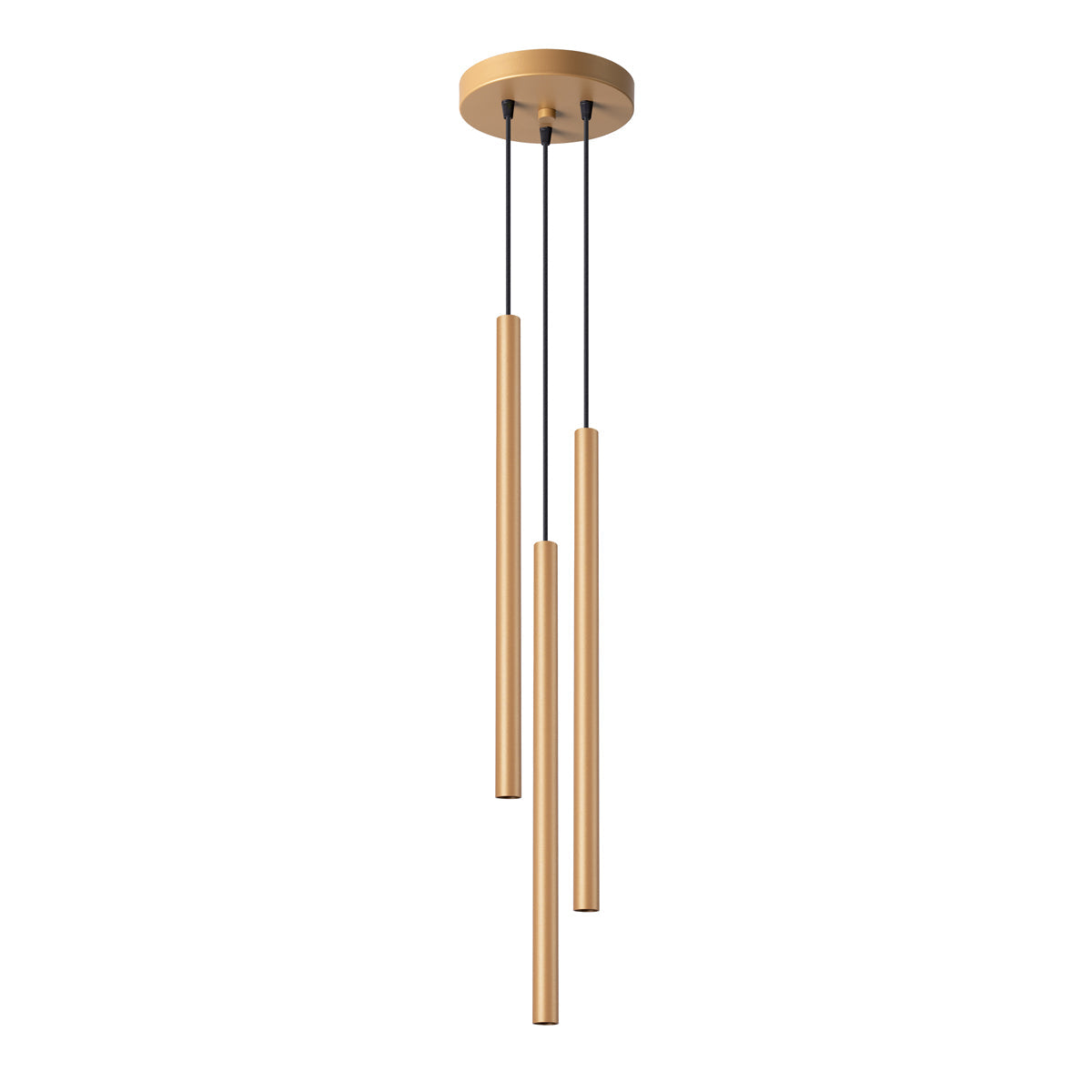 Stella - 3-flammige Pendelleuchte, goldfarben