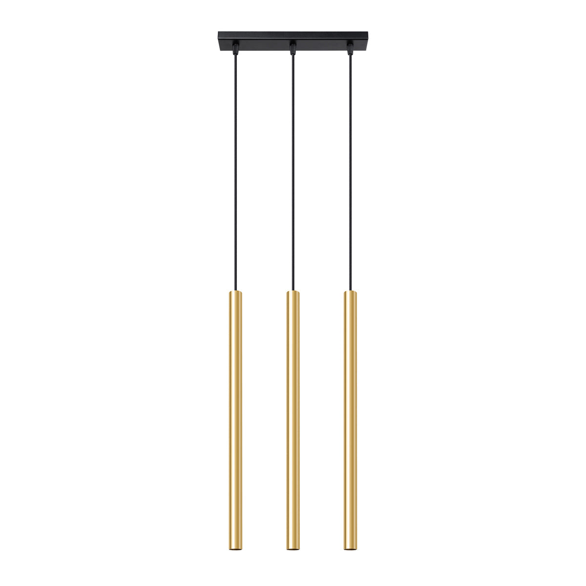 PASTELO - 3L Pendelleuchte, poliertes Gold