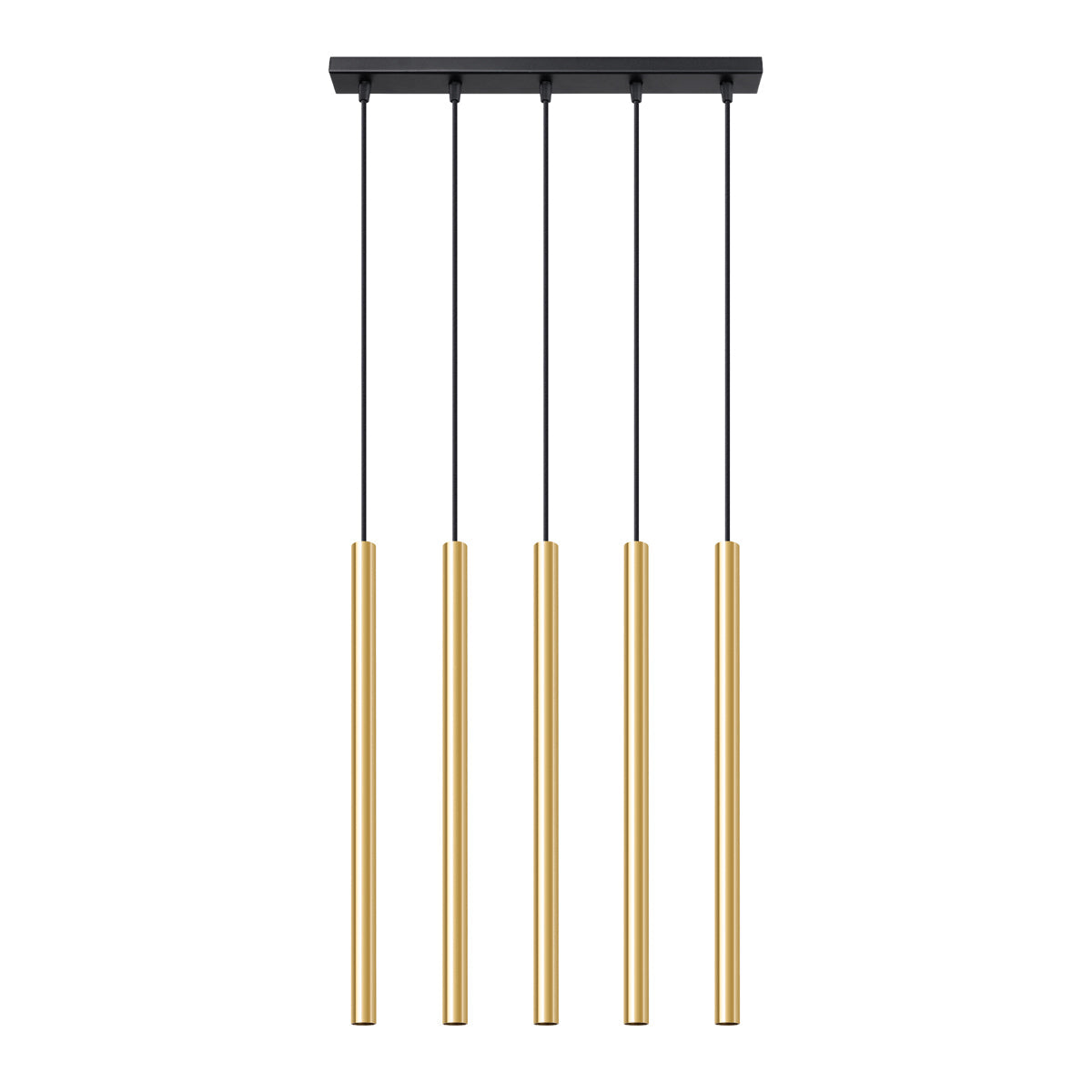 Lucero - Pendelleuchte 5-flammig poliertes Gold 45 cm
