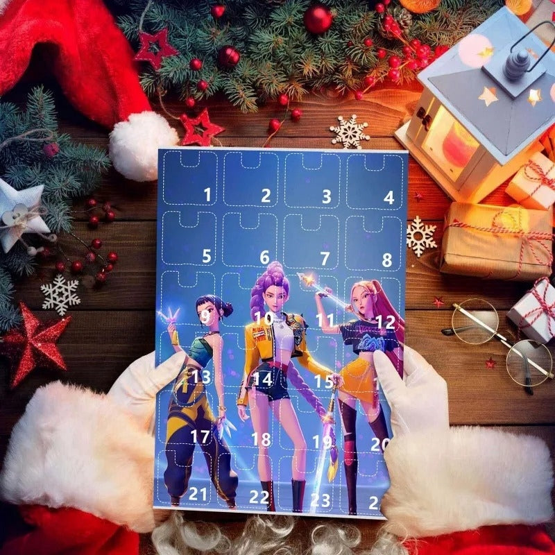 KeyCharm - Adventskalender mit Schlüsselanhängern hinter jedem Türchen