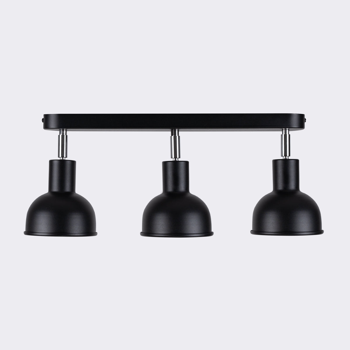 ELBA - 3-flammige Deckenleuchte, schwarz, 59 x 24 x 18