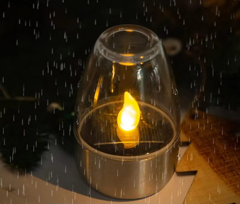Raya - Solarbetriebene LED-Kerze für den Außenbereich,