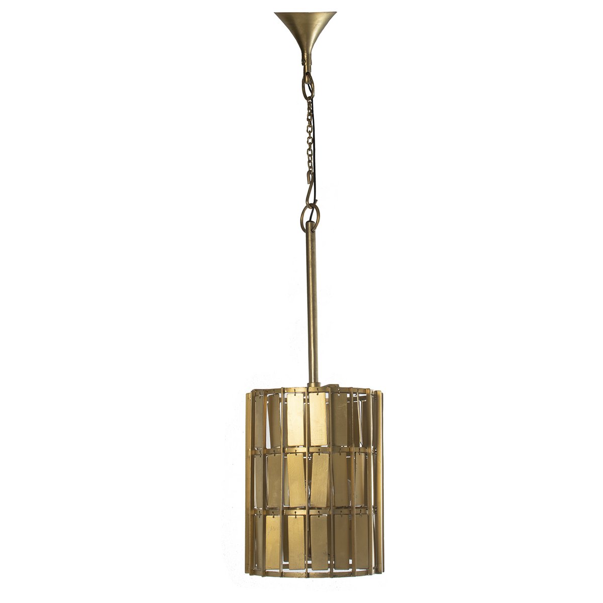 Alexandra - Style - Goldene Metall-Deckenleuchte Ø 34 x 44