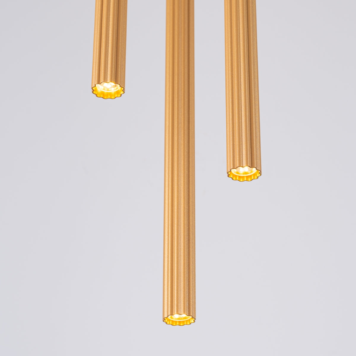 ARCHE - 3P Gold-Pendelleuchte