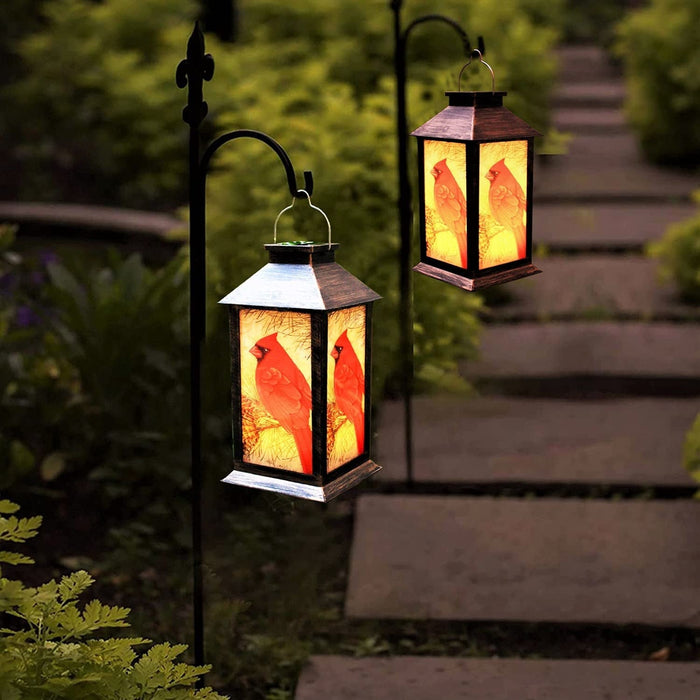 Kardinal - Solar Gartenlaterne mit LED Licht