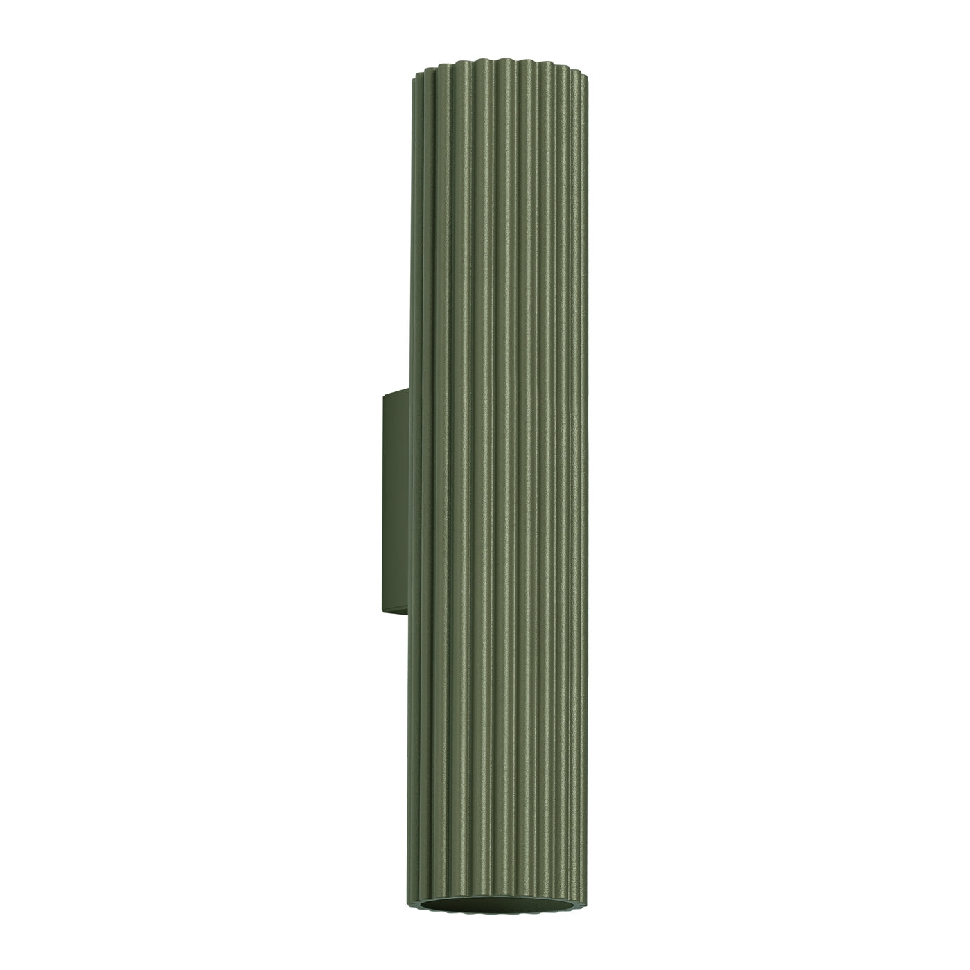 Karbon - 30 Wandleuchte aus olivgrünem Aluminium