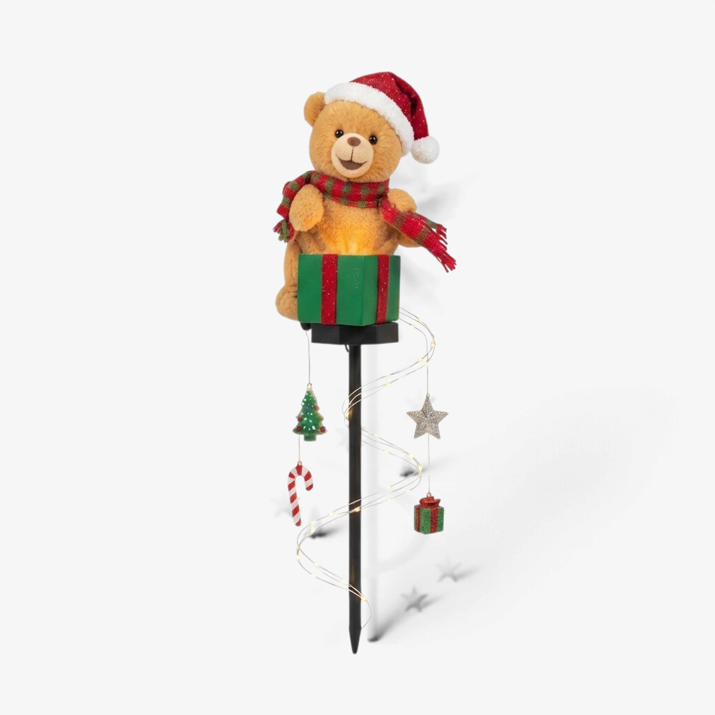 Solarglow - Solar-Weihnachtsdekoration mit LED-Licht für den Außenbereich