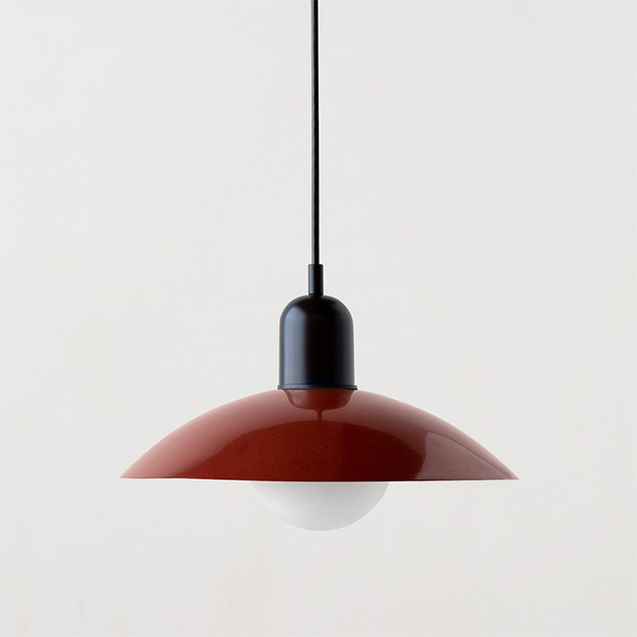 Macaron - Bauhaus Pendelleuchte, Metall & Glas