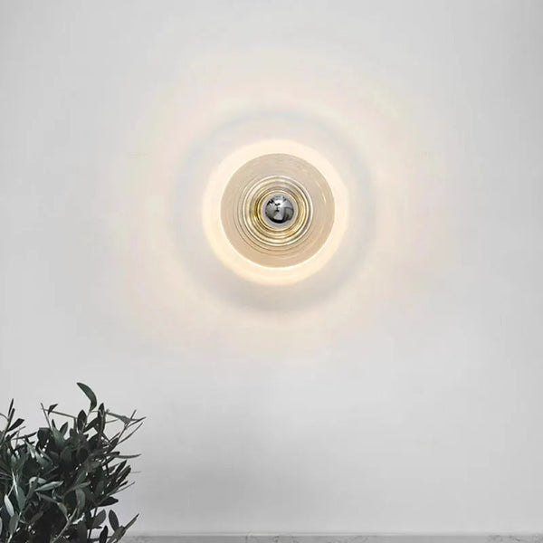 Murio - Vintage LED Glas Wandleuchte